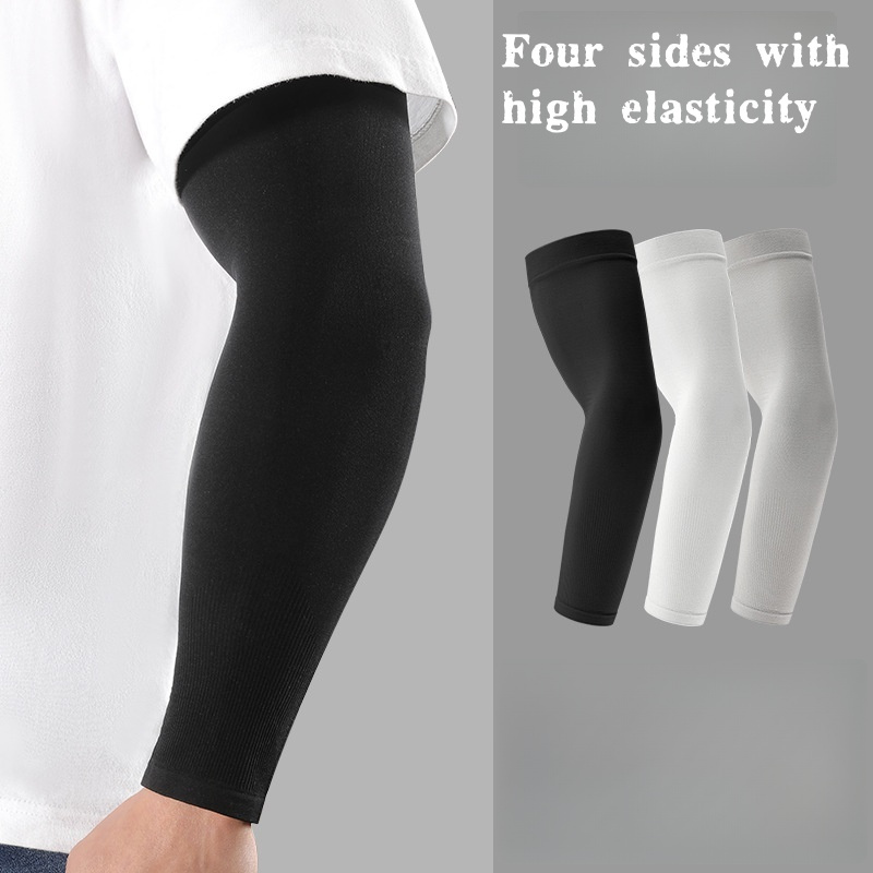 Cycling Gear Women - 2 Pezzi Manicotti in Seta Ghiacciata,