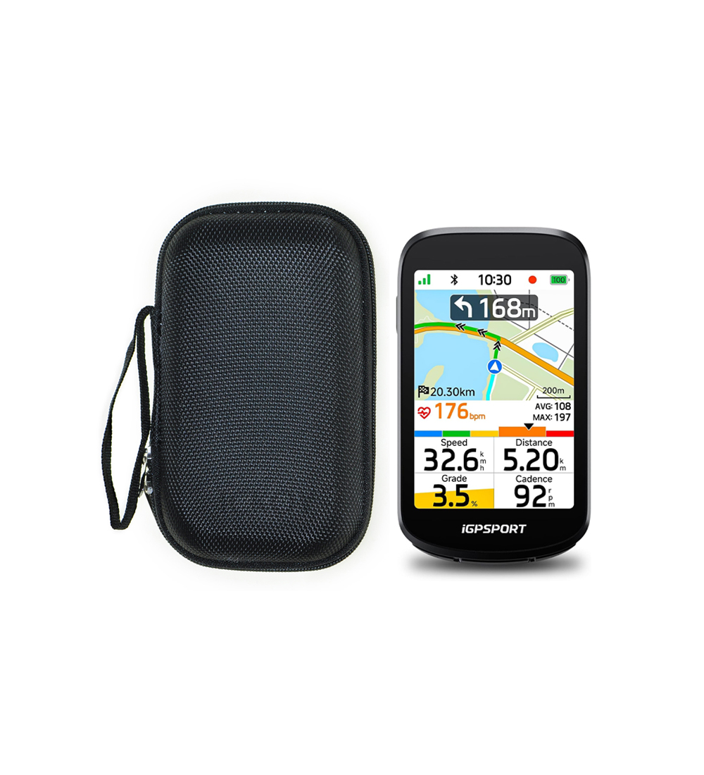 Cycling Gear Organizer - Custodia rigida portatile per iGPSPORT BSC500