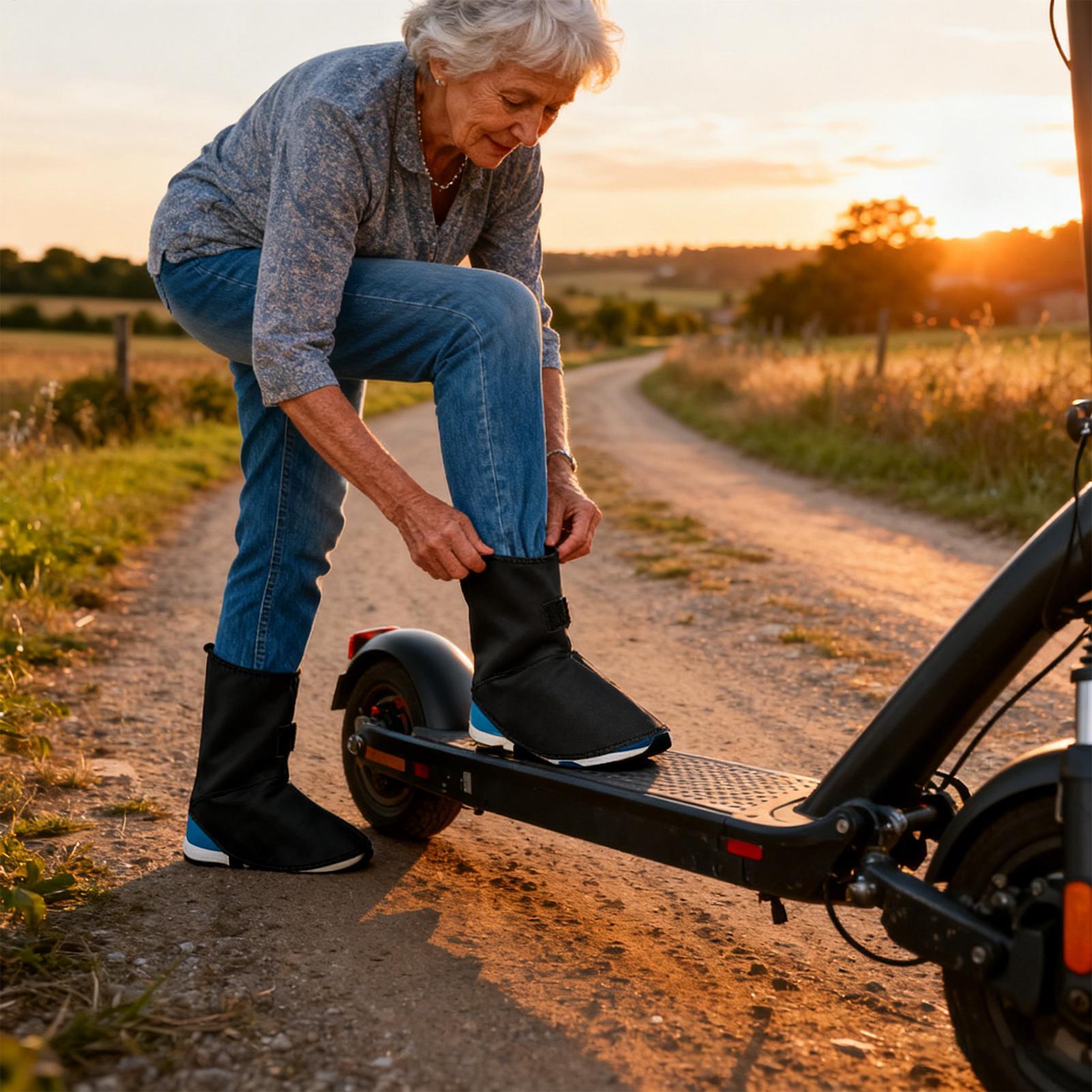 Cycling Gear Women - Copriscarpe da ciclismo impermeabili Copriscarpe caldi