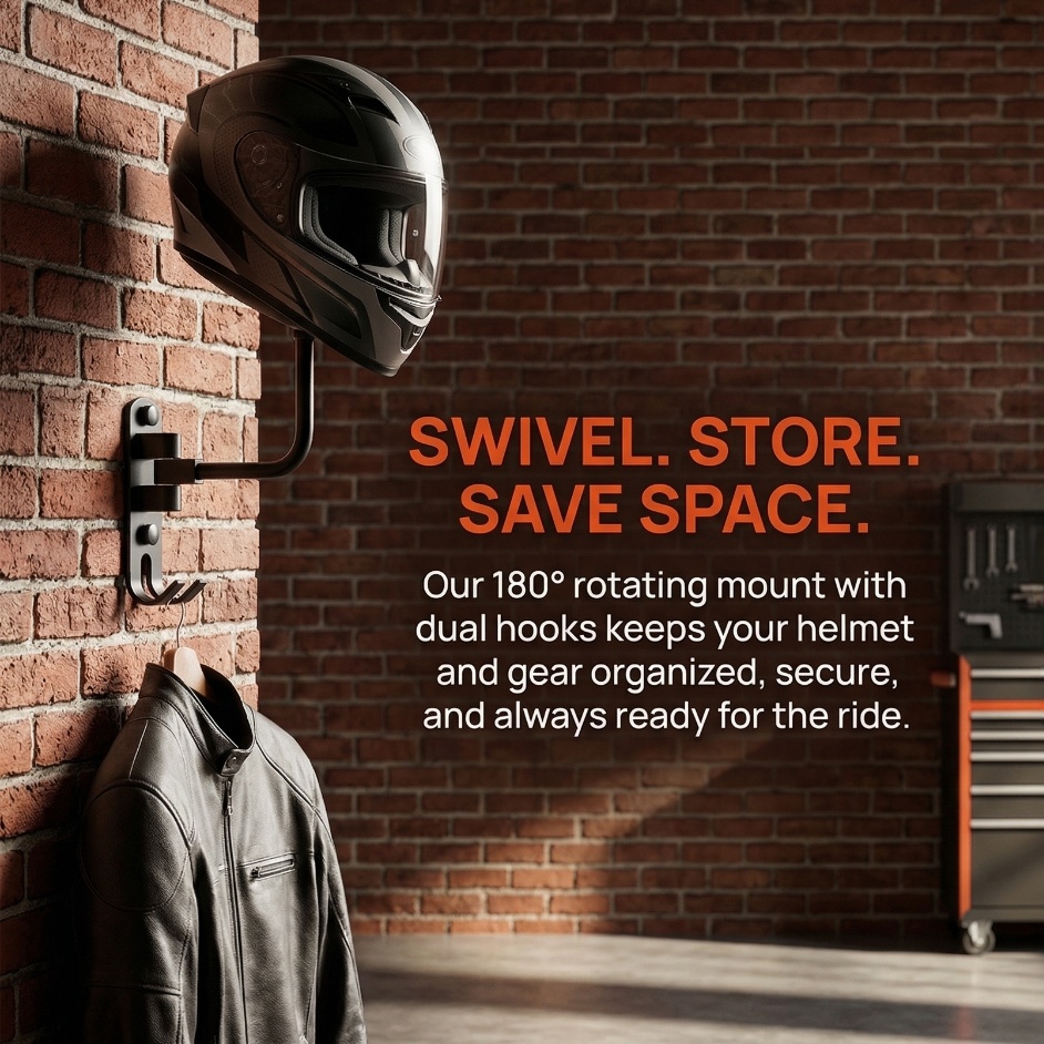 Cycling Gear Stand - Supporto per Casco in Lega di