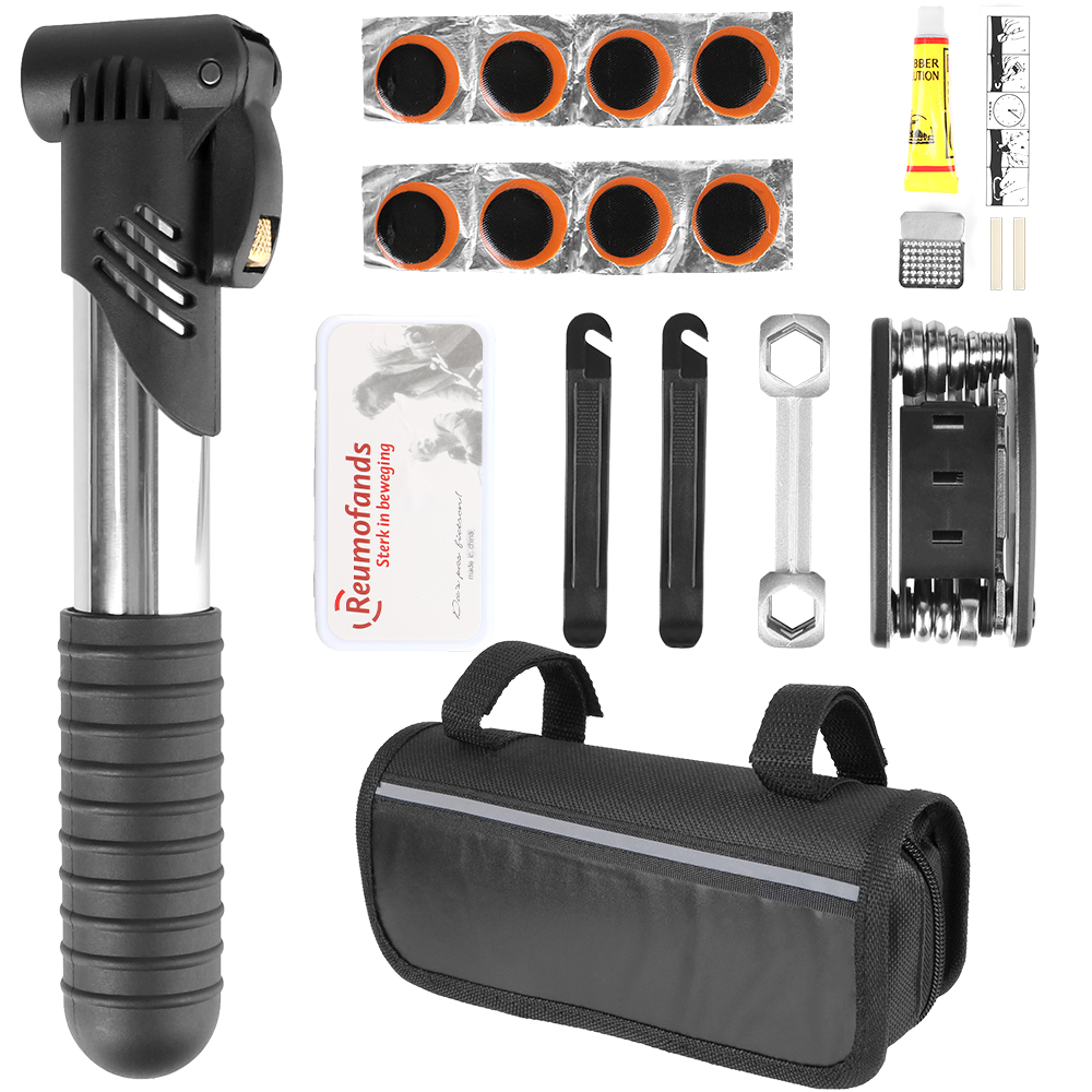 Cycling Gear Organizer - Kit di riparazione biciclette Borsa Leva