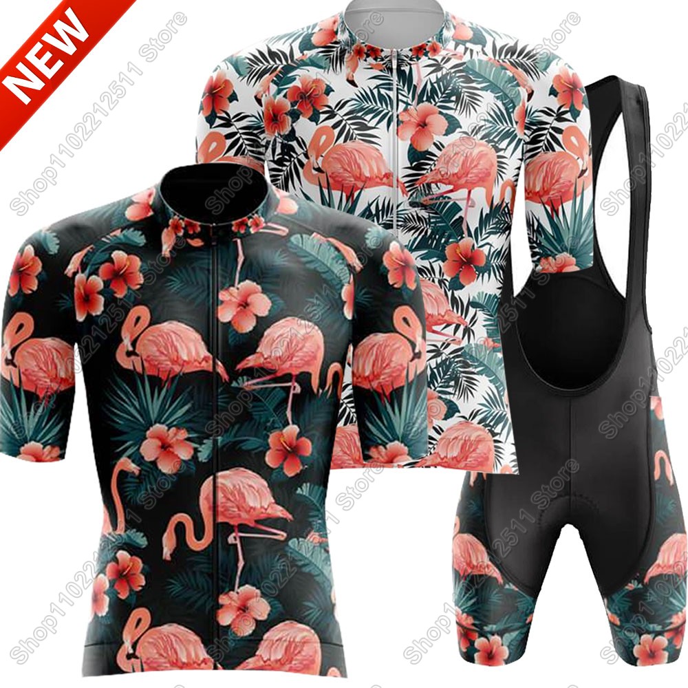 Cycling Gear Logo - 2025 Flamingo Maglia da ciclismo Set