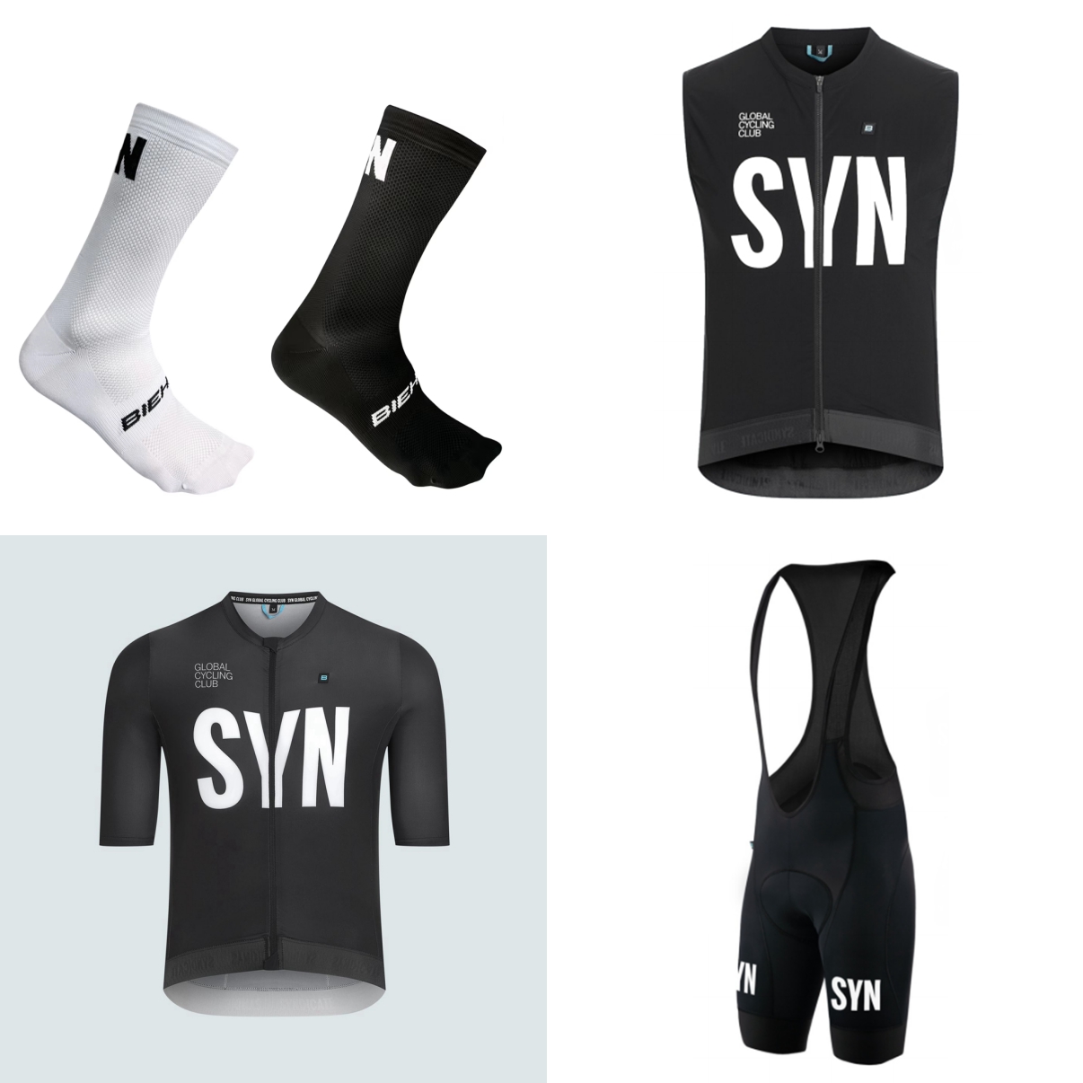 Cycling Gear Logo - Completo da ciclismo estivo a maniche
