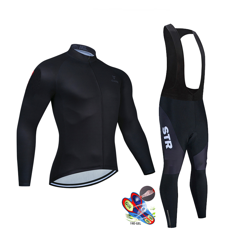 Maglia da ciclismo nera autunn - Cycling Gear Logo recensione e prezzo