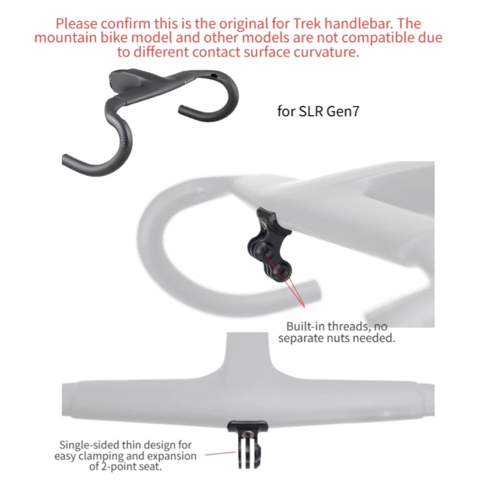 Supporto per bici/manubrio in  - Cycling Gear Mount recensione e prezzo
