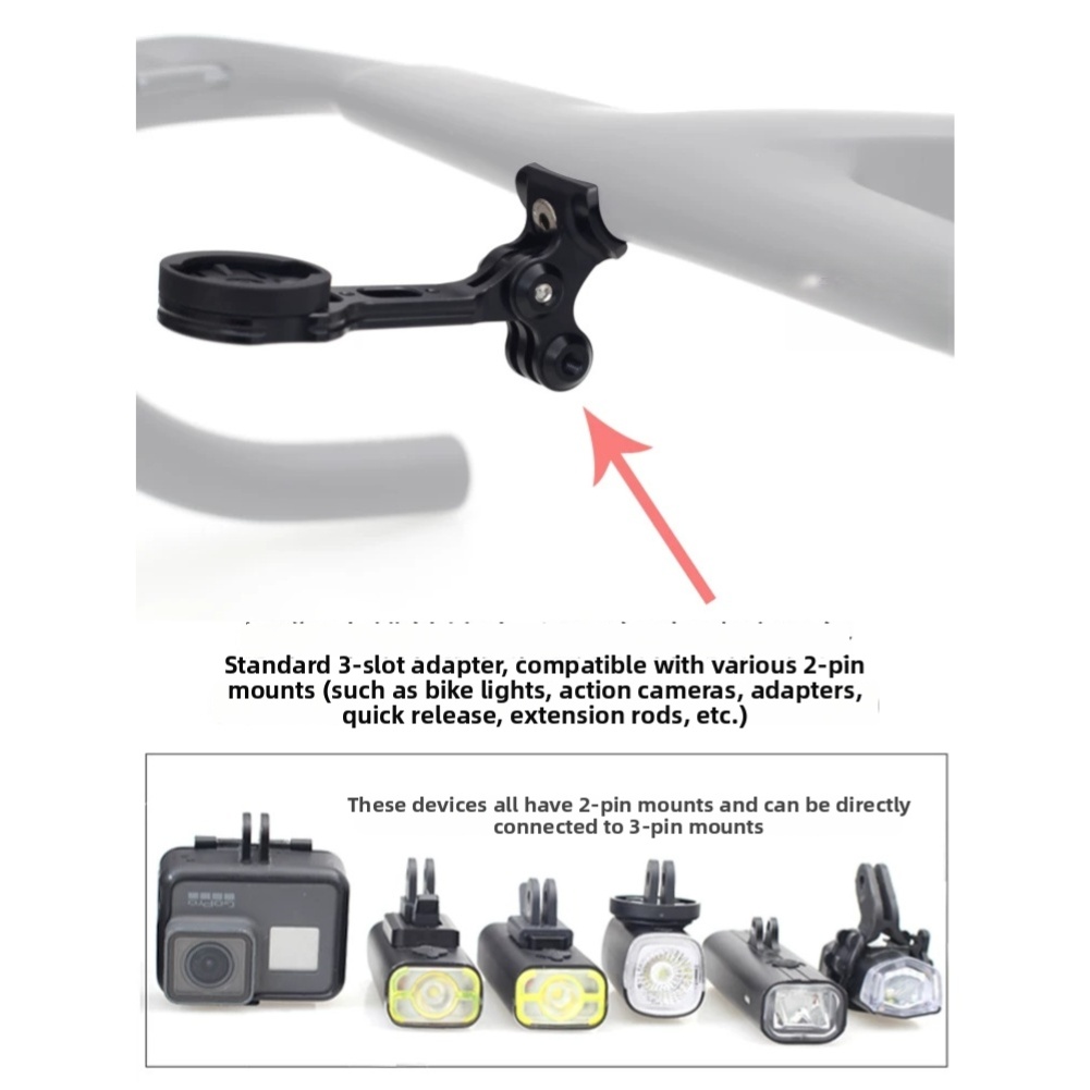 Supporto per bici/manubrio in  - Cycling Gear Mount recensione e prezzo