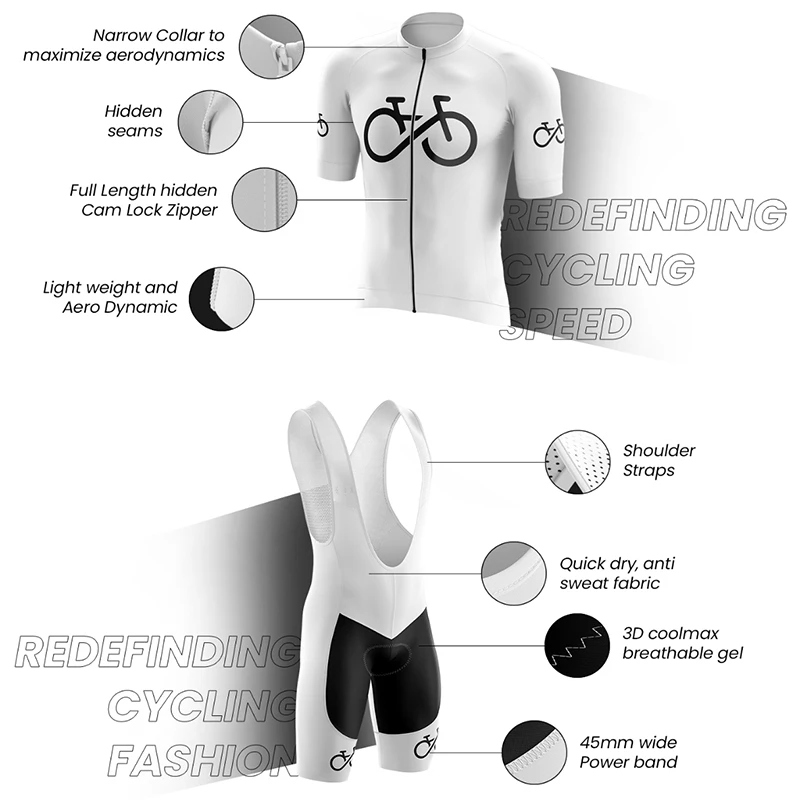 Kit da Ciclismo Estivo Decathl - Cycling Gear Logo recensione e prezzo