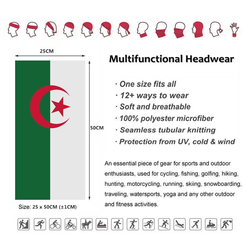 Bandiera dell'Algeria Stampata - Cycling Gear Women recensione e prezzo