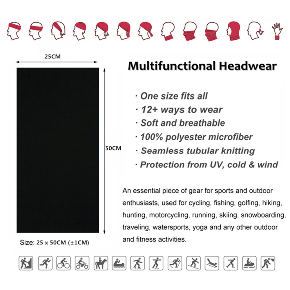 Bandane tinta unita senza cuci - Cycling Gear Women recensione e prezzo