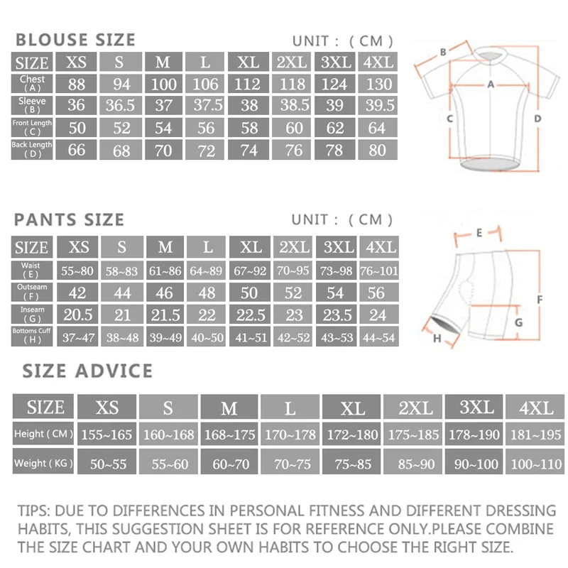 -Set maglia da ciclismo profes - Cycling Gear Logo recensione e prezzo