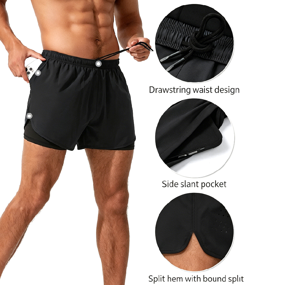 Pantaloncini da corsa 2 in 1 a - Cycling High Gear recensione e prezzo