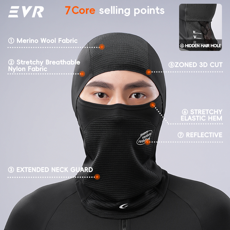 Maschera Invernale in Lana EVR - Cycling Gear Women recensione e prezzo